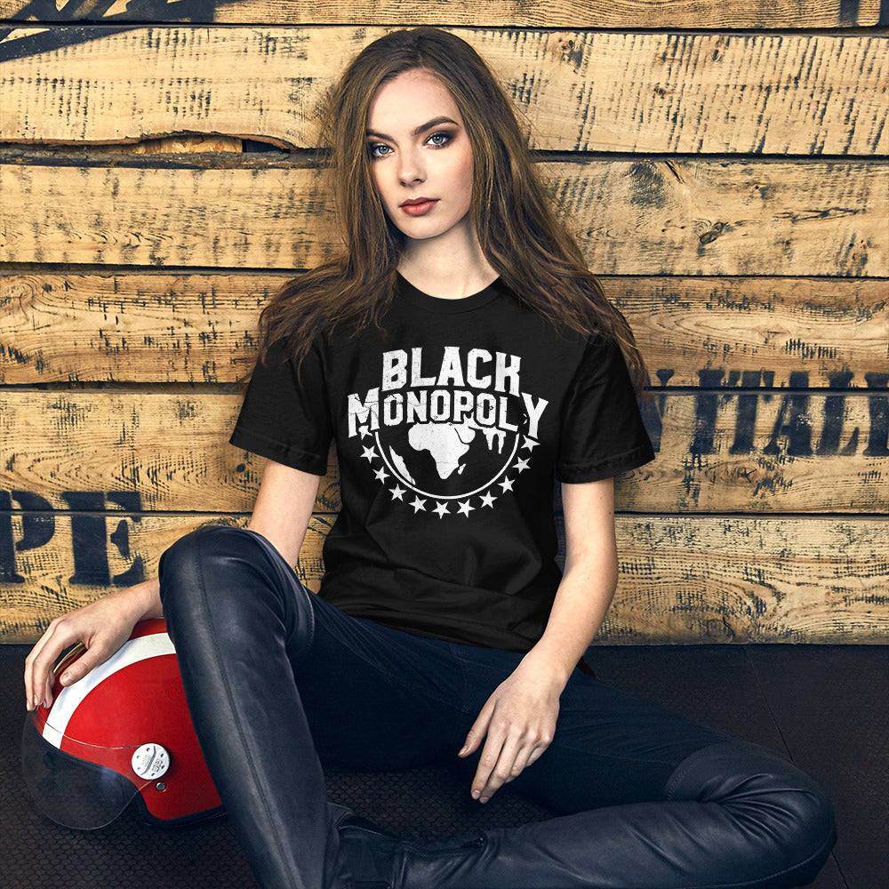 Black Monopoly Women t-shirt