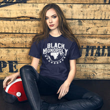 Load image into Gallery viewer, Black Monopoly Women t-shirt
