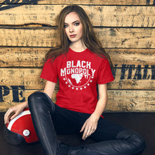 Load image into Gallery viewer, Black Monopoly Women t-shirt
