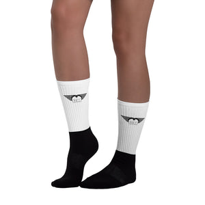 Black Monopoly Socks